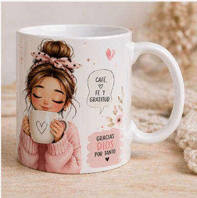 Hoy elijo ser feliz mugs