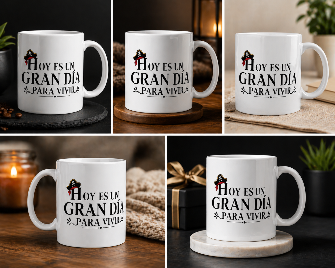 Taza Motivacional Pirata