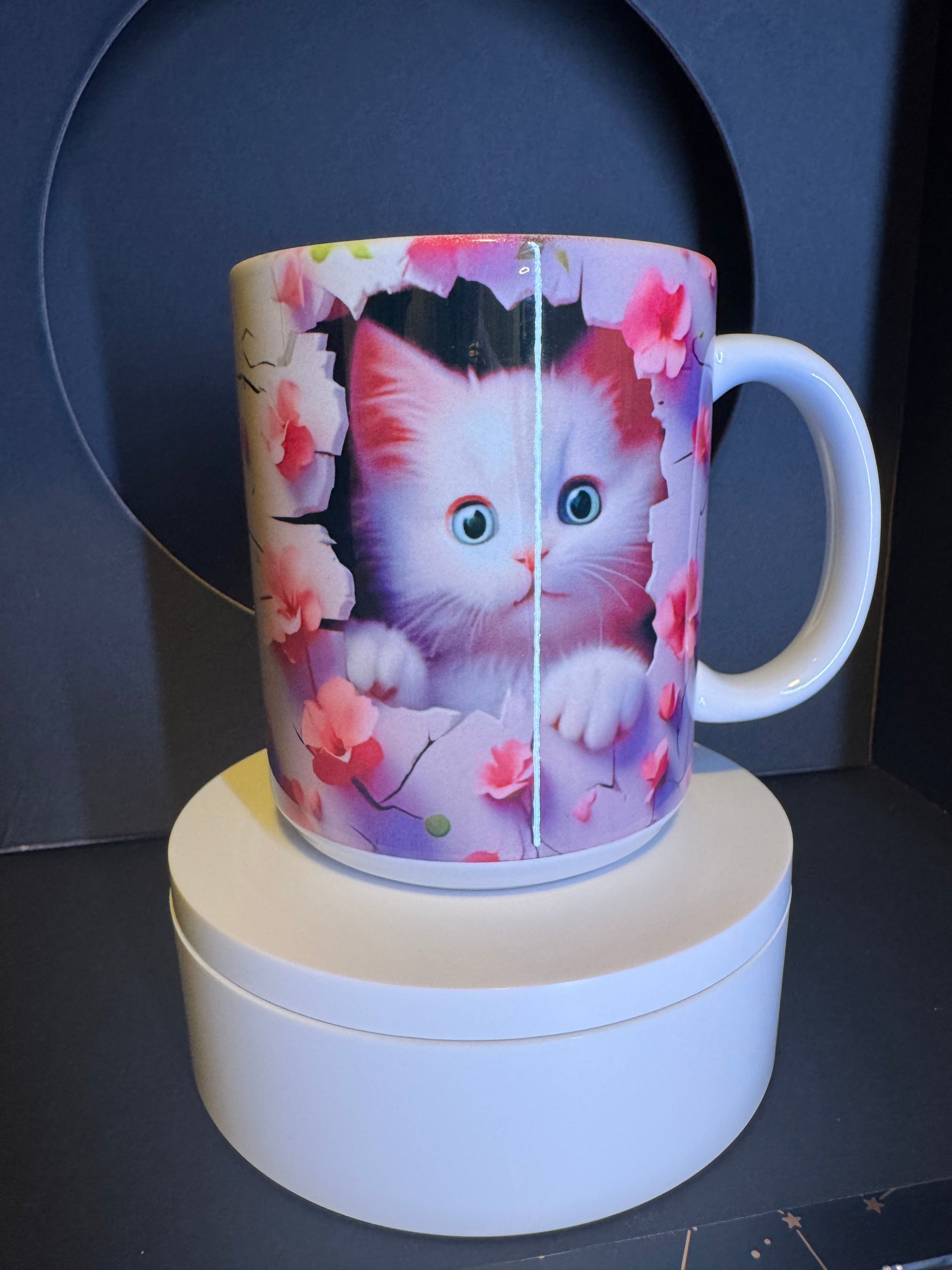 Taza de Cerámica de Gatito 😺