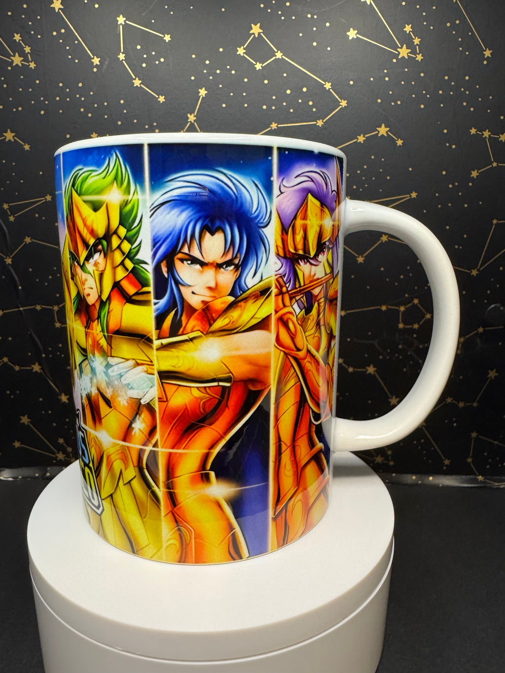 Caballeros del zodíaco mugs