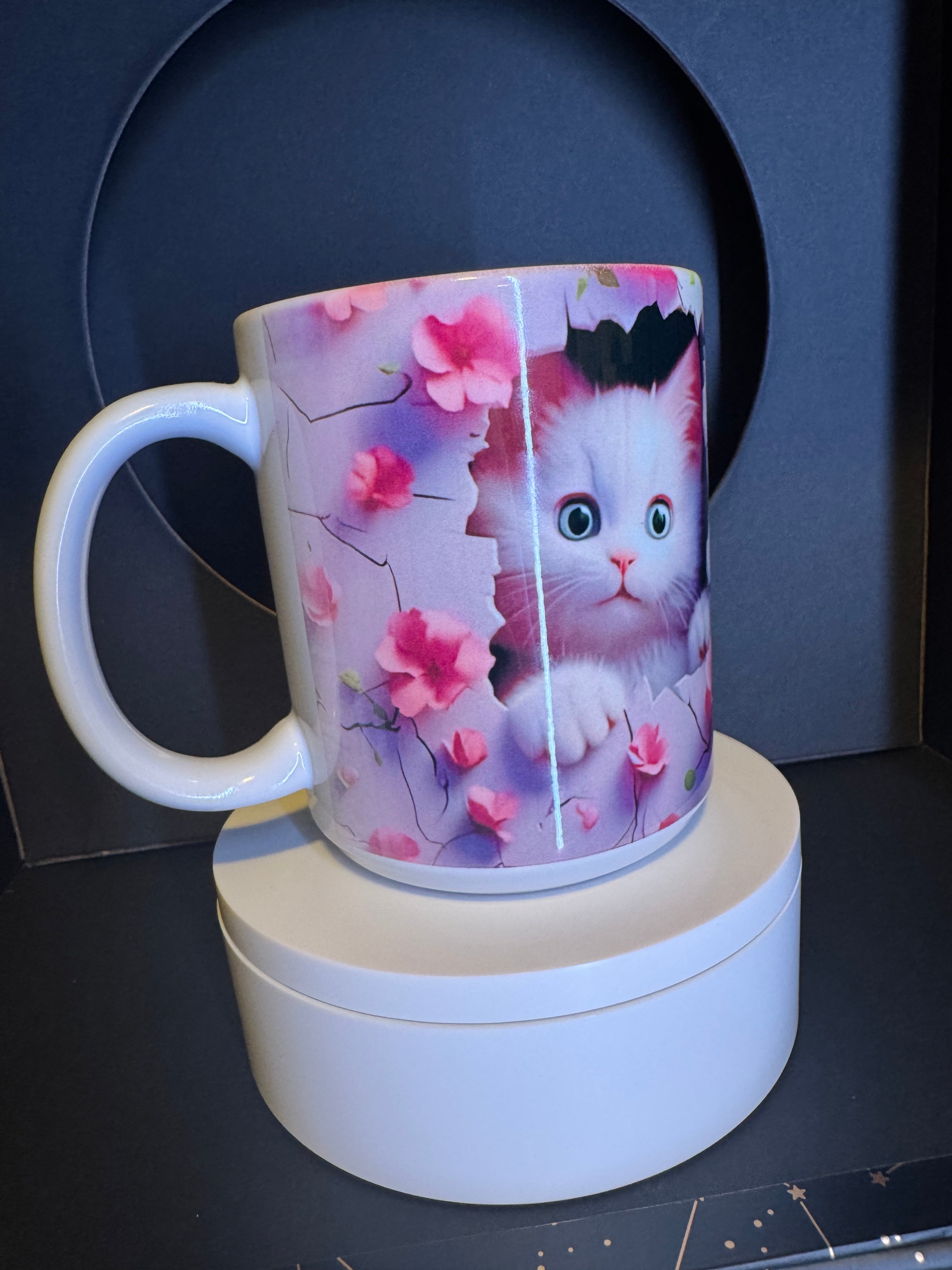 Taza de Cerámica de Gatito 😺